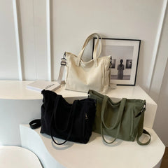 Autumn And Winter Corduroy Women's Bag